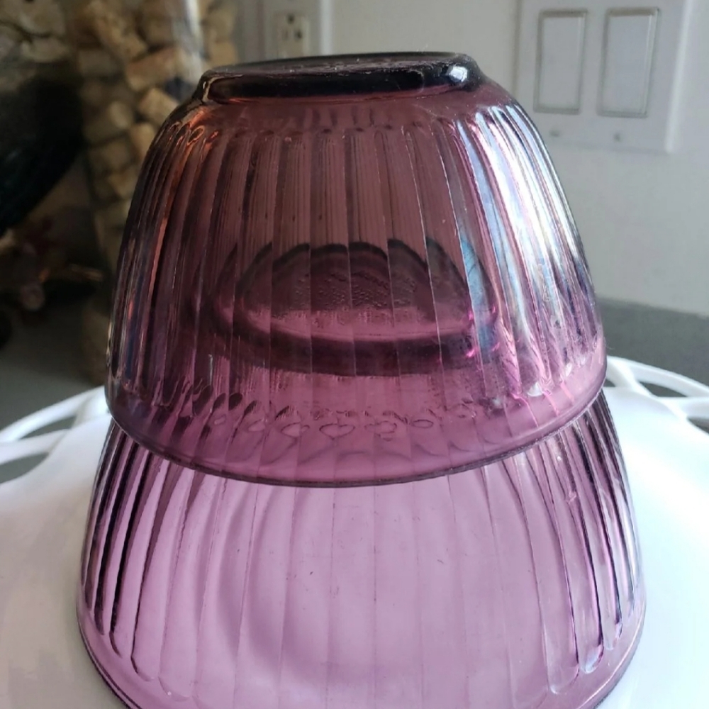 Vtg.pyrex Mix bowls